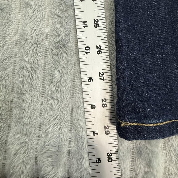 Levis 545 Jeans Womens 10 Low Boot Cut Stretch Blue Denim Western Pockets 32x29 - Picture 7 of 10